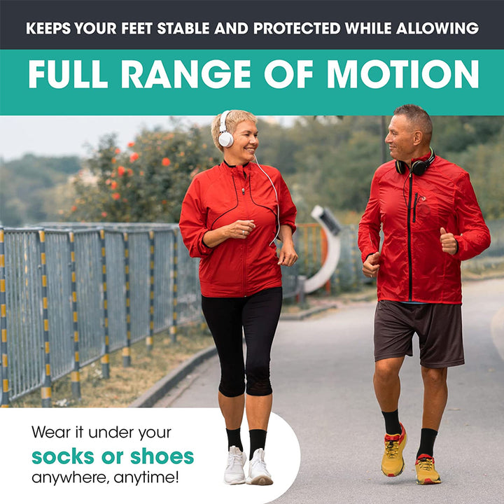 Premium Copper Compression Ankle Brace Sock for Men & Women – Pain Relief Support for Plantar Fasciitis, Heel & Foot Pain