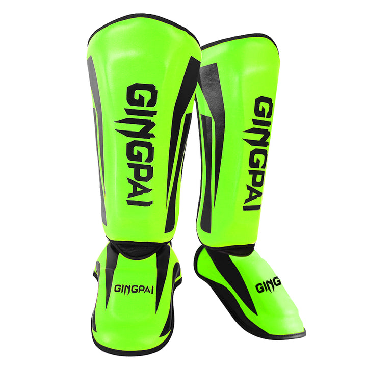 Premium Kickboxing Leg Guards – Muay Thai Ankle Protector, MMA Shin & Boxing Thickened Fighting Gear, Protective Ankle 