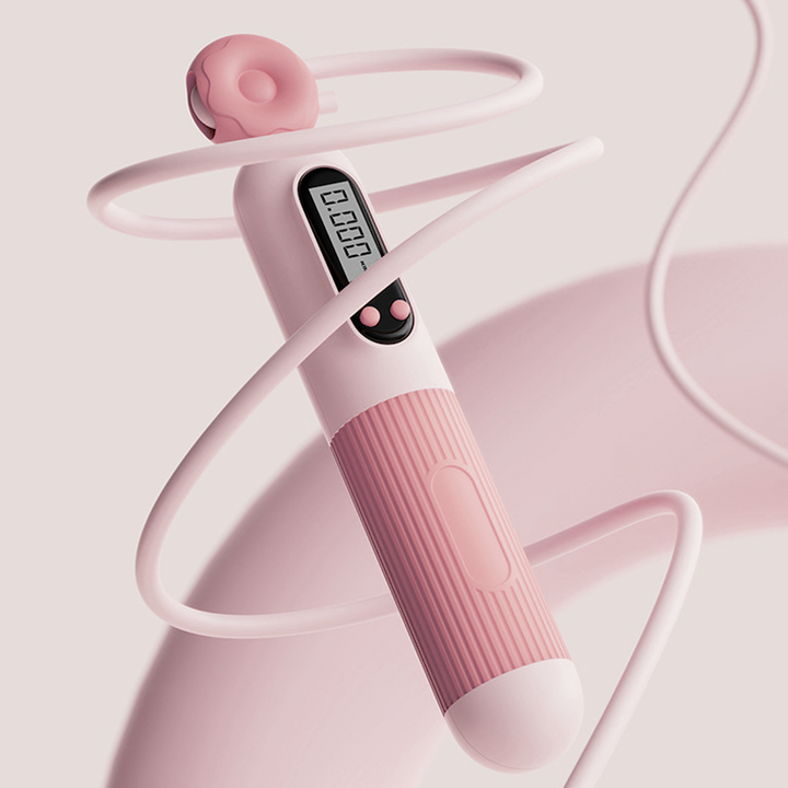 Premium Jump Rope with Calorie Counter – Adjustable Smart Skipping Rope for Fitness, Exercise, and Weight Loss, Tangle-Free