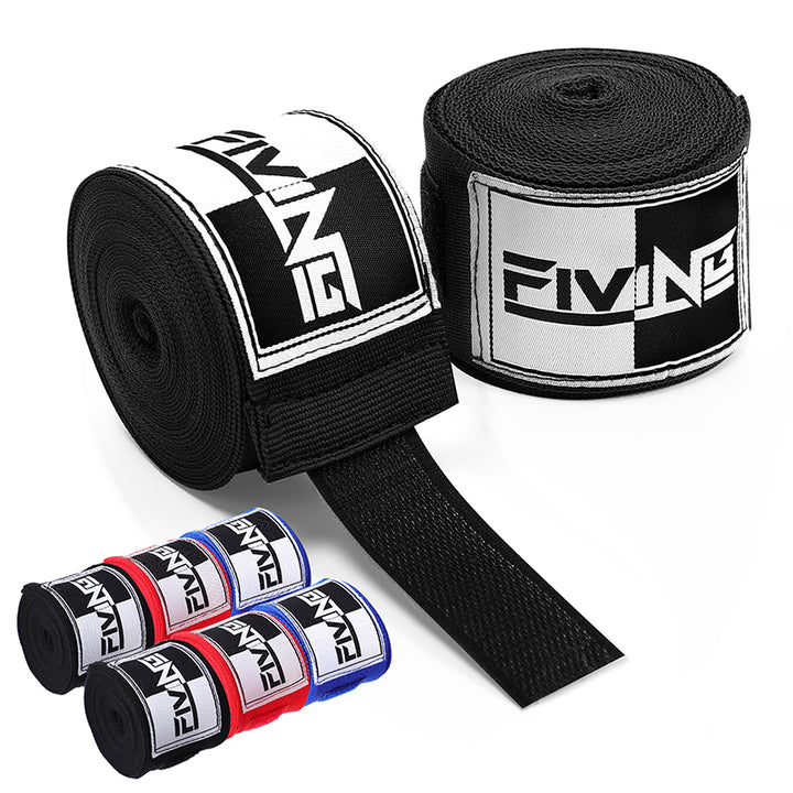 Premium Boxing Hand Wraps Inner Gloves – 180 Inch Elasticated Bandages with Thumb Loop, Wrist Protection for MMA, Muay Thai, 