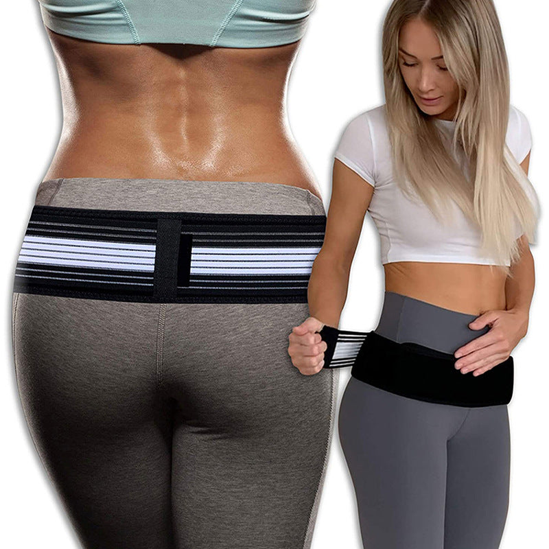 Premium Sacroiliac Hip Brace for Lower Back Pain Relief | Adjustable Si Belt for Sciatic Nerve, Pelvic, Lumbar, and Hip  