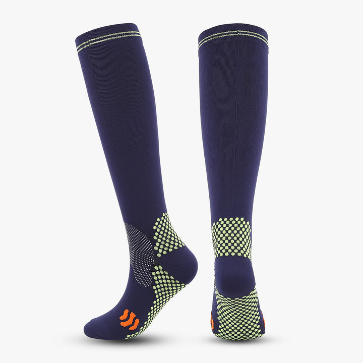Premium Compression Socks – Elastic Sports Socks for Running, Football, Cycling, Hiking, Anti-Fatigue Support, Medical Relief