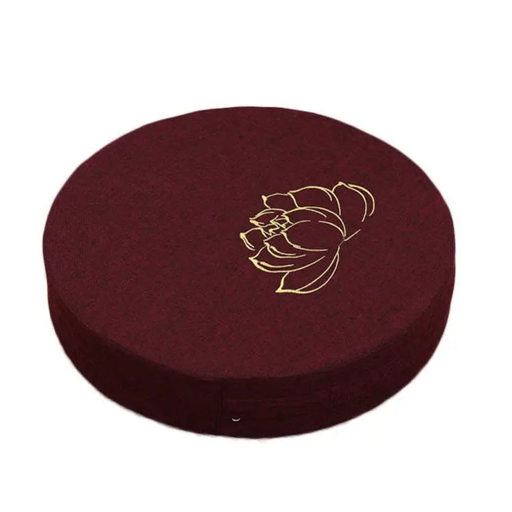 Premium Meditation Cushion – 40x6cm Japanese Tatami Backrest Pillow – Removable & Washable Cloth, Hard Texture for Comfort