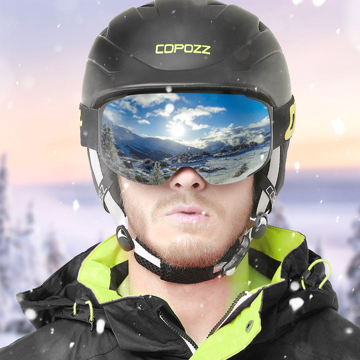 Premium Magnetic Ski Goggles – Quick-Change Lens, UV400 Protection, Anti-Fog, Explosion-Proof, Snowboard Ski Glasses