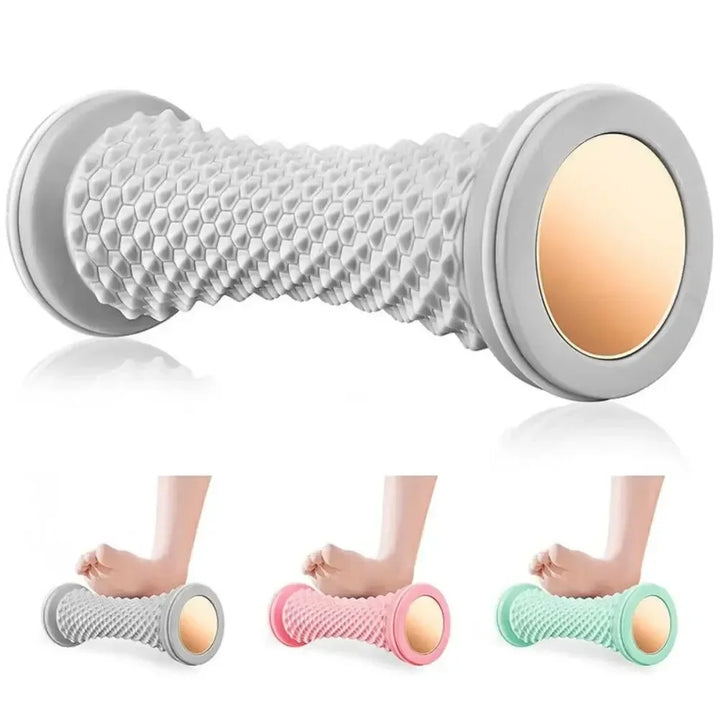 Premium Ergonomic Foot Massage Roller for Heel, Arch & Deep Muscle Relief, Portable Reflexology Massager for Gym, Exercise, 