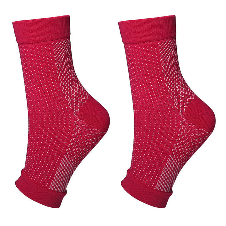 Premium Copper Compression Ankle Brace Sock for Men & Women – Pain Relief Support for Plantar Fasciitis, Heel & Foot Pain