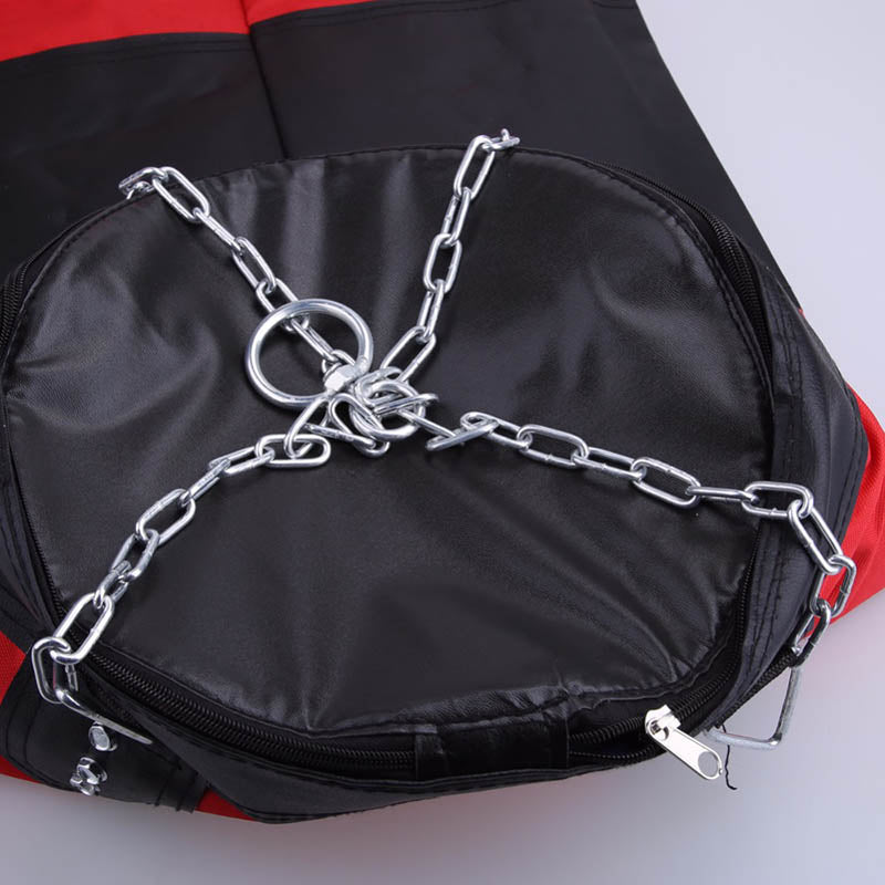 Premium Heavy Punching Sandbag – Durable Boxing Bag with Metal Chain Hook – Kick, Karate, Taekwondo Training – Includes  