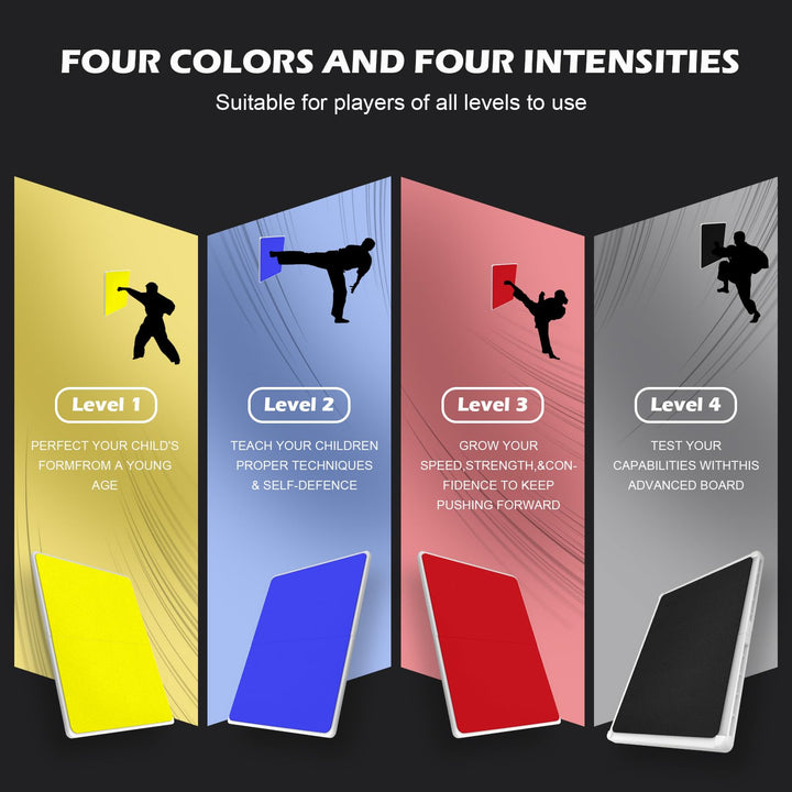 Premium Rebreakable Martial Arts Board – Reusable Taekwondo Training Performance Board – Durable ABS Plastic – Adjustable 