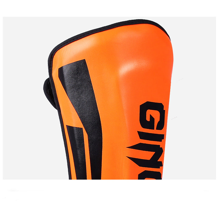 Premium Kickboxing Shin Guard Pads – Muay Thai, Boxing, MMA Leg Protector, Sanda, Wushu, Taekwondo Ankle Guards for Men 