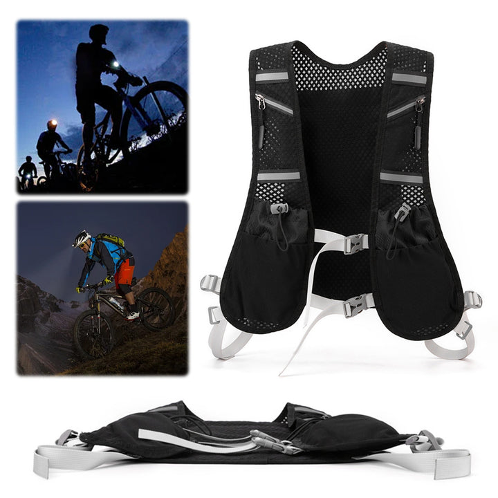Premium Hydration Running Backpack – 5L Ultra-Lightweight Breathable Vest for Marathon, Cycling, and Hiking – Comfortable,