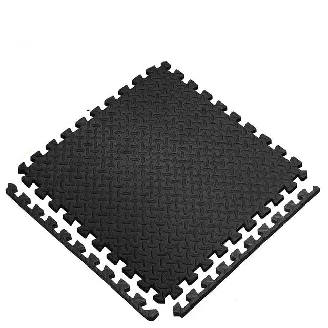 Premium Puzzle Fitness Mat – EVA Interlocking Foam Floor Tiles – Non-Slip, Durable, Waterproof – Protective Sports Flooring for Home Gym, Yoga, Kids Play Area – Easy Assembly & Customizable