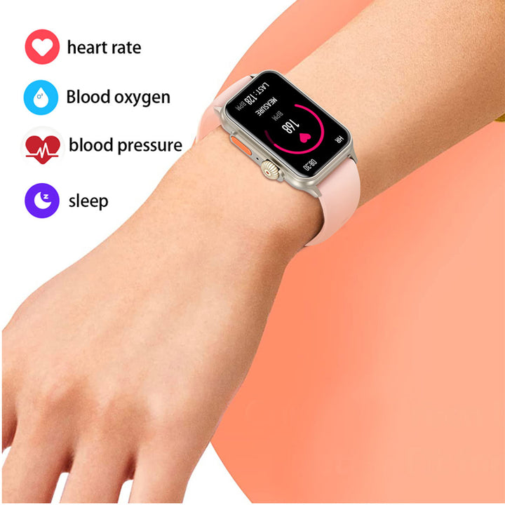 Premium Bluetooth Call Smartwatch for Men & Women – AI Voice Assistant, Fitness Tracker, 1.57" HD Screen, IP67 Waterproof,