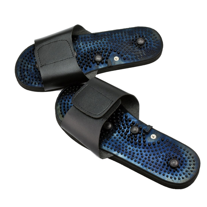 Premium Electric Muscle Stimulator Massage Slippers for Pain Relief – TENS Therapy Foot Massager with Acupuncture Function 