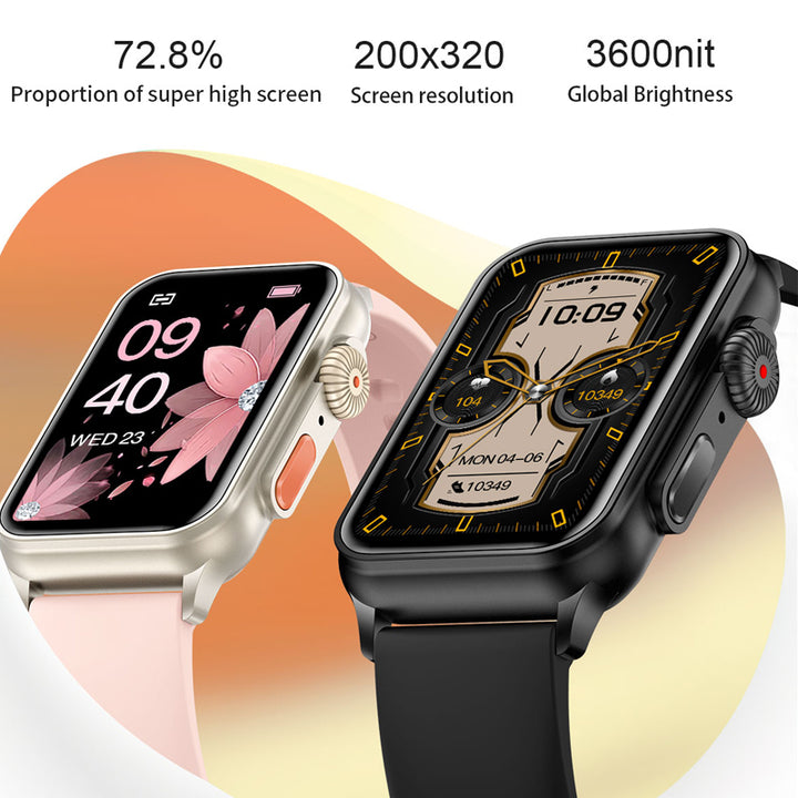 Premium Bluetooth Call Smartwatch for Men & Women – AI Voice Assistant, Fitness Tracker, 1.57" HD Screen, IP67 Waterproof,
