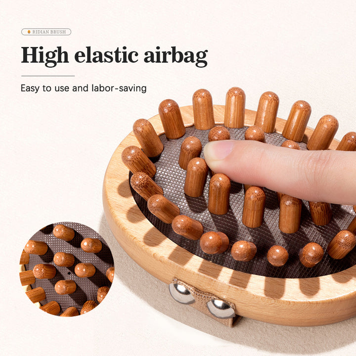 Premium Handheld Massage Brush for Body Shaping, Anti-Cellulite, Skin Care, and Exfoliation Tool - Durable Soft Head for 