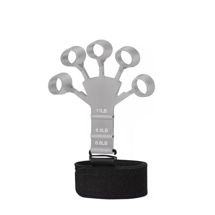 Premium Finger Strengthener & Hand Exerciser - 5 Resistance Levels for Grip, Finger, and Wrist Training - Durable Silicone