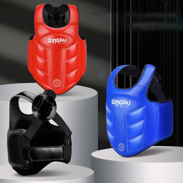 Premium Boxing Chest Guard – Reversible Rib Shield Protector for MMA, Taekwondo, Kickboxing & Martial Arts – Body Vest for 