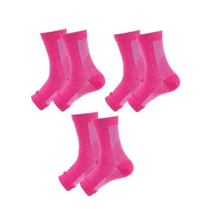 Premium Ankle Support Compression Sleeves – Breathable Sports Brace for Men & Women, Running & Outdoor Protection, 1/3/5 Pairs, Adjustable Fit, Comfortable Support