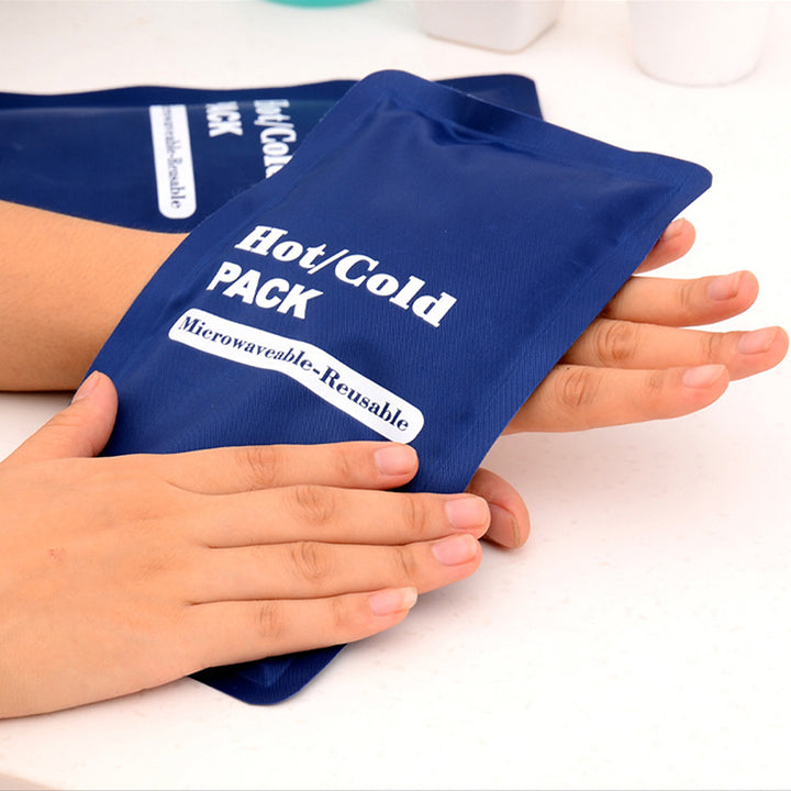 Premium Reusable Hot Cold Therapy Pack Gel Pad for Pain Relief | Microwaveable Ice Pack | Compress for Swelling, Toothache, 