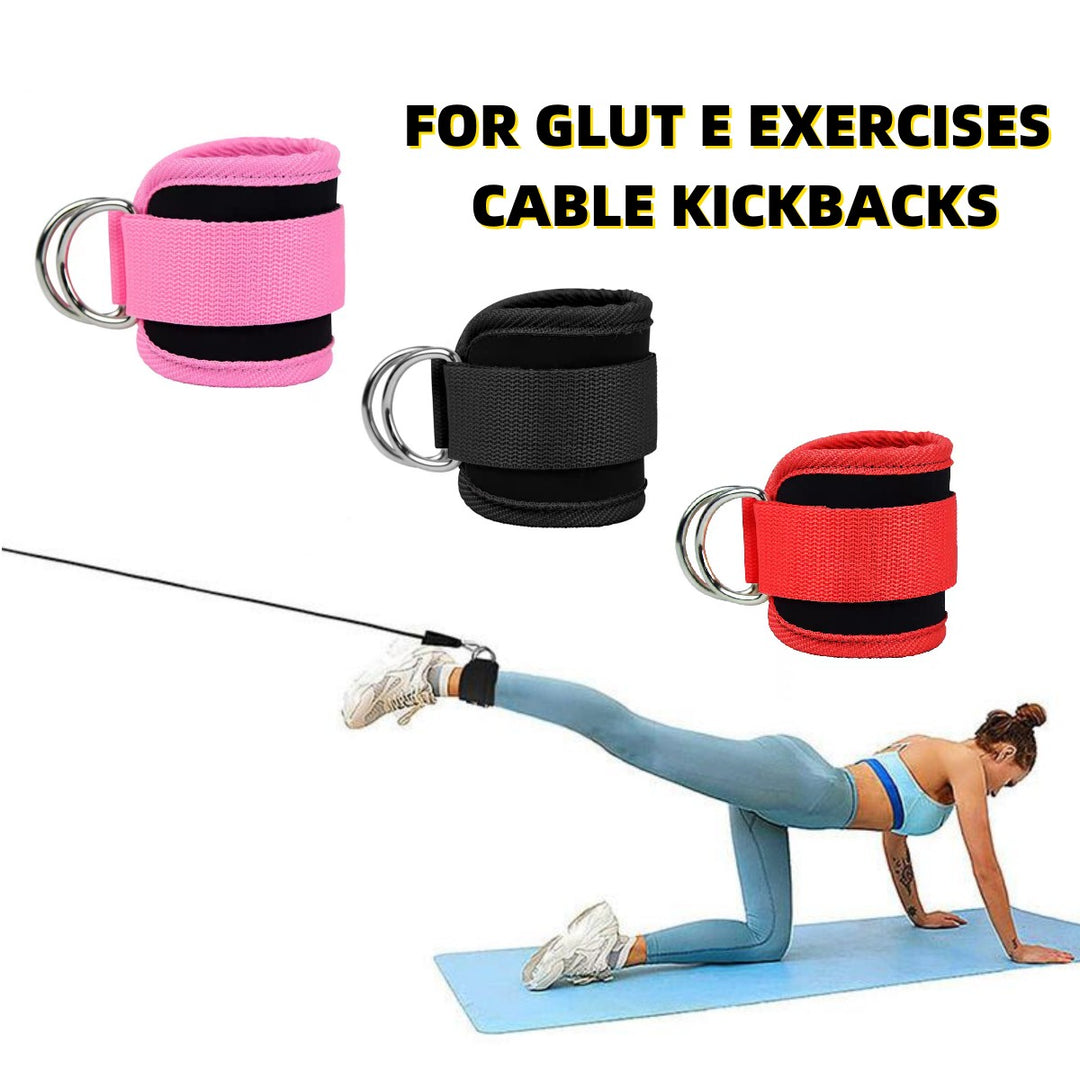 Premium Ankle Strap for Leg Strength Training – Protective Equipment for Taekwondo, Dumbbell Weight Assist, Adjustable 
