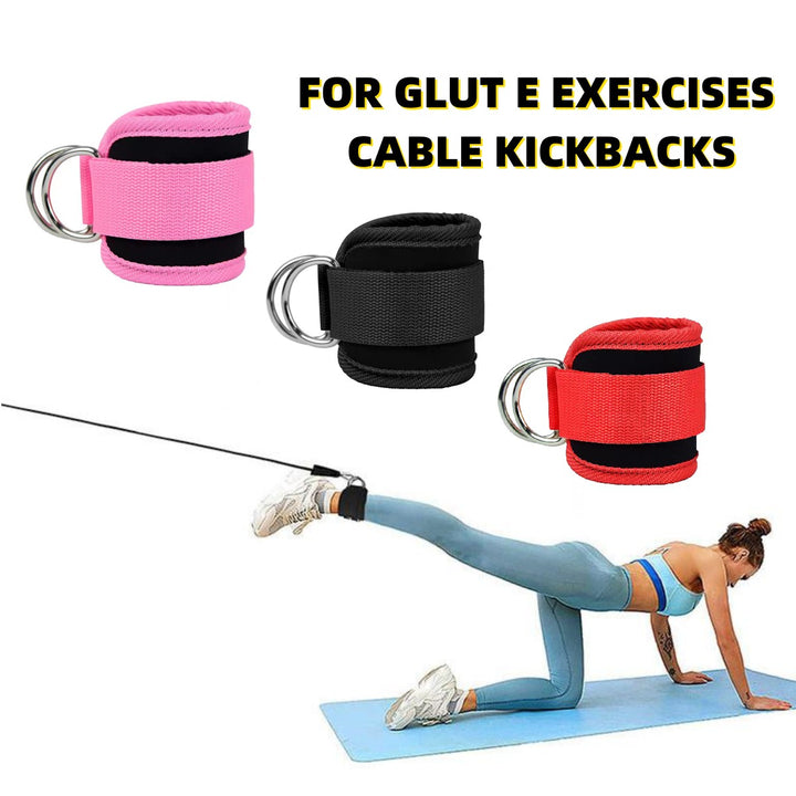 Premium Ankle Strap for Leg Strength Training – Protective Equipment for Taekwondo, Dumbbell Weight Assist, Adjustable 