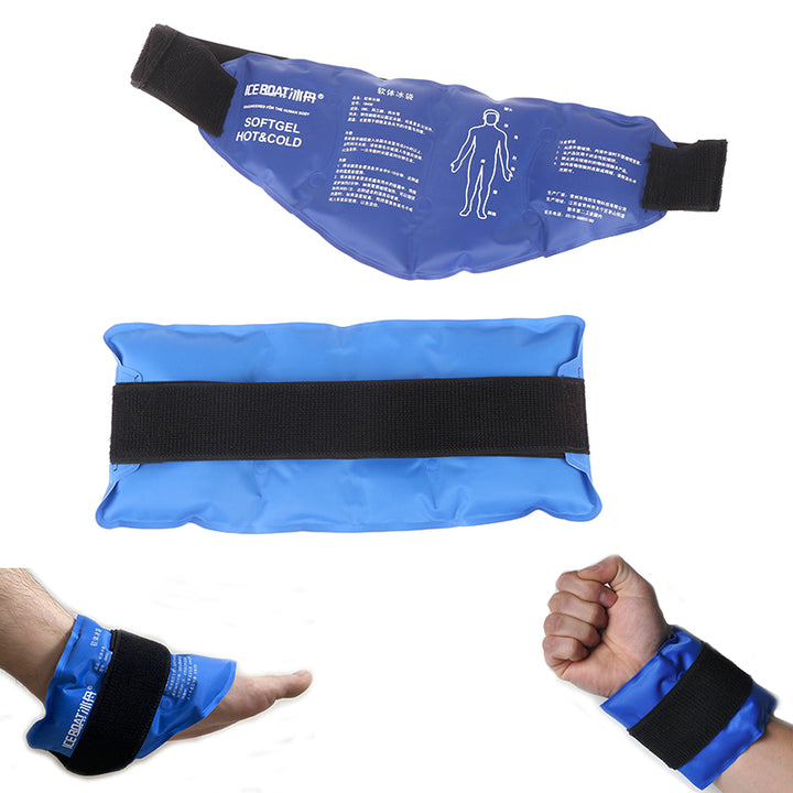 Premium Reusable Lower Back Ice Pack for Pain Relief – Adjustable Hot Cold Compress Therapy Lumbar Brace Support for 