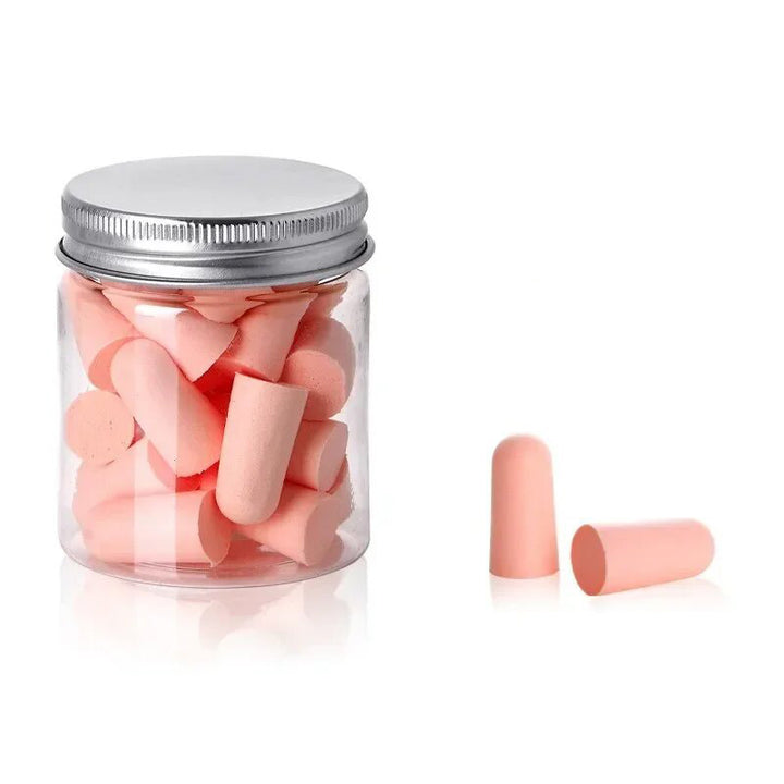 Premium Noise Reduction Earplugs - 10/24/60pcs Comfortable Soft Foam Ear Plugs for Sleep, Anti-Noise Ear Protector, Effective