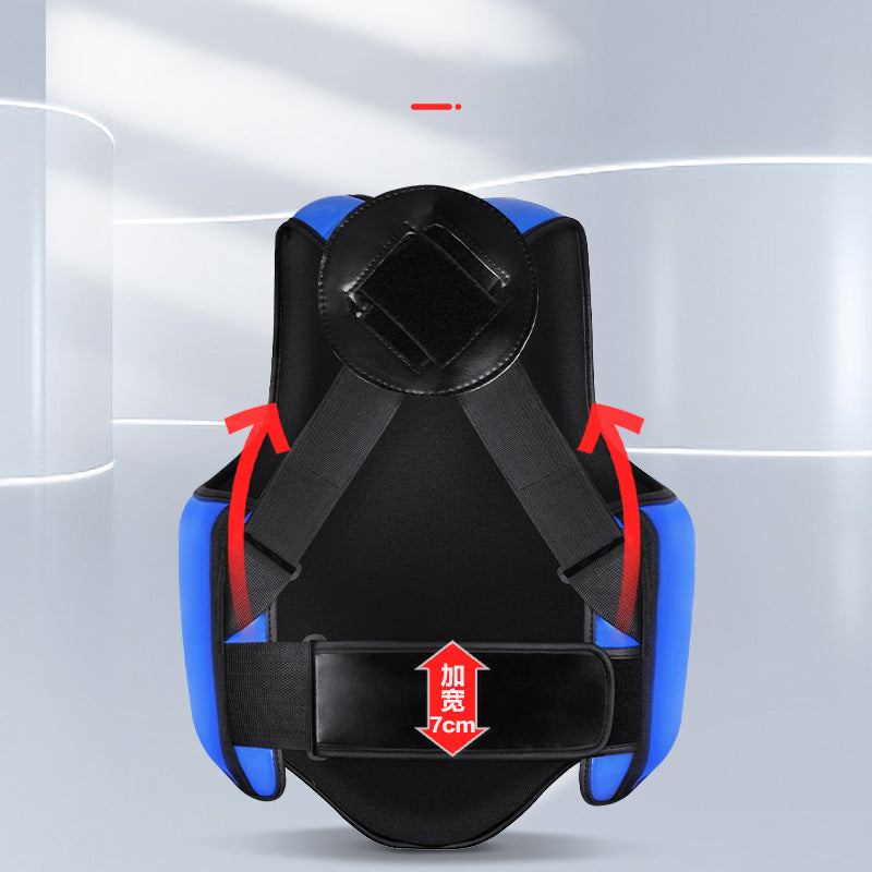 Premium Boxing Chest Guard – Reversible Rib Shield Protector for MMA, Taekwondo, Kickboxing & Martial Arts – Body Vest for 