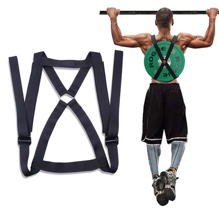 Premium Weighted Vest for Strength Training – Adjustable Strap Barbell Plates for Push-ups, Pull-ups, Planks, and Home 