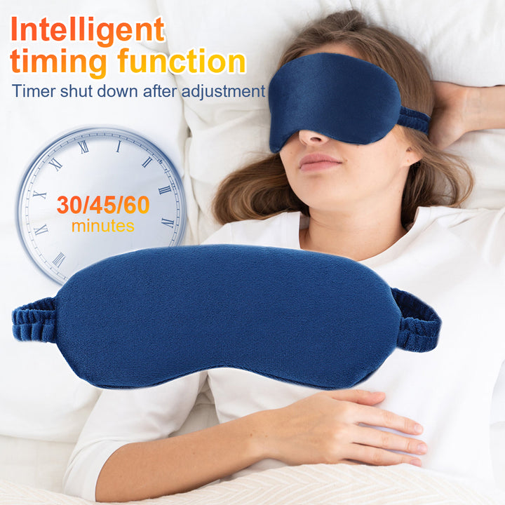 Premium Reusable USB Electric Heated Eye Mask – Infrared Hot Compress, Warm Therapy for Eye Care, Relieve Tired & Dry Eyes, 