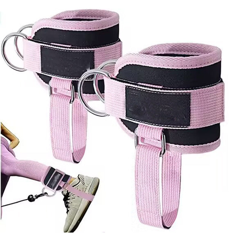 Premium Ankle Straps for Cable Machines – Adjustable, Breathable Fully Padded Ankle Cuffs for Leg Exercises, Workouts, and 