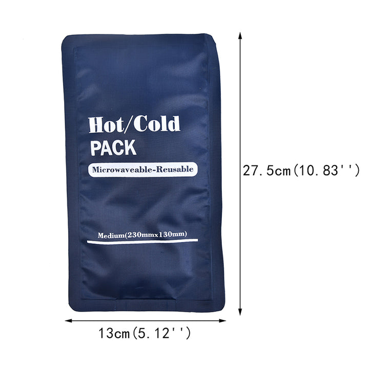 Premium Reusable Hot Cold Therapy Pack Gel Pad for Pain Relief | Microwaveable Ice Pack | Compress for Swelling, Toothache, 