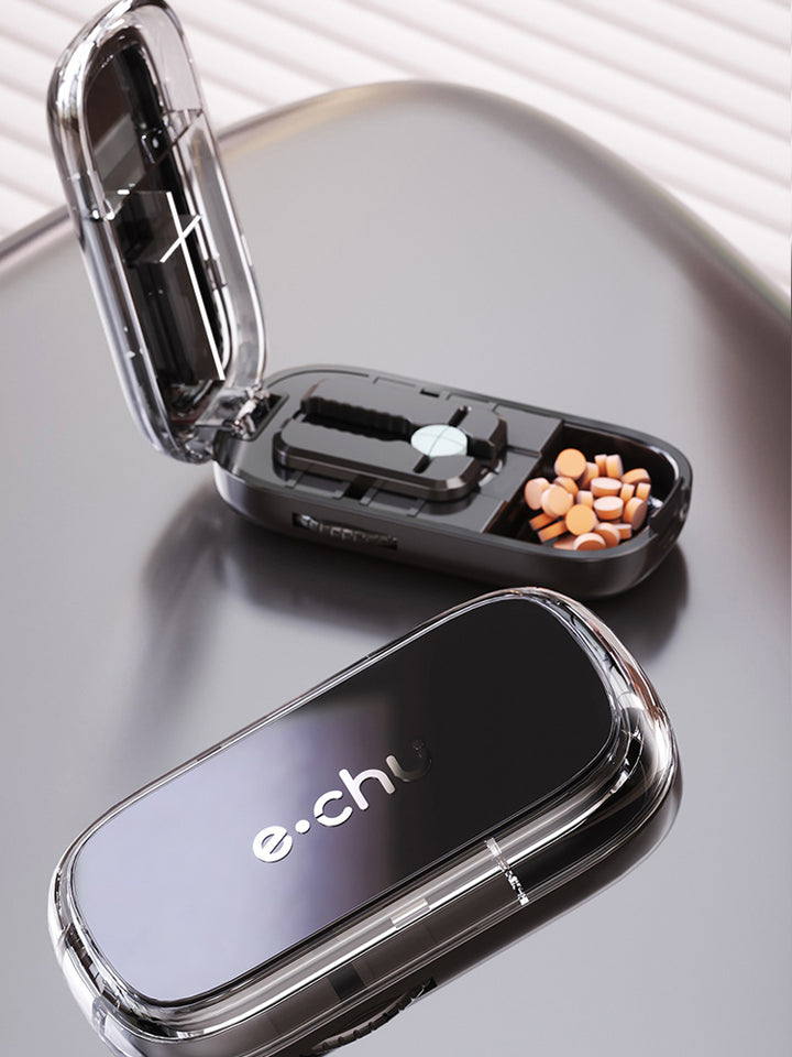 Premium Portable Pill Organizer – 3 Times A Day Medicine Box, Travel-Friendly, Compact Design with Waterproof Seal, Food