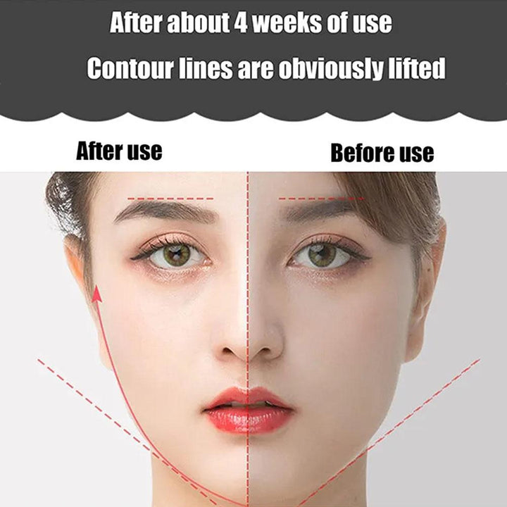 Premium Face Lifting Roller Facial Massager, 3D Y Shape Beauty Tool with EMS Microcurrent, Adjustable Speed, Skin Tightenin