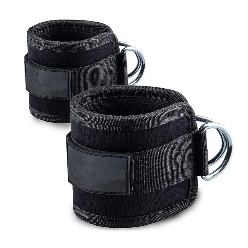 Premium Ankle Straps for Cable Machines – Adjustable, Breathable Fully Padded Ankle Cuffs for Leg Exercises, Workouts, and 