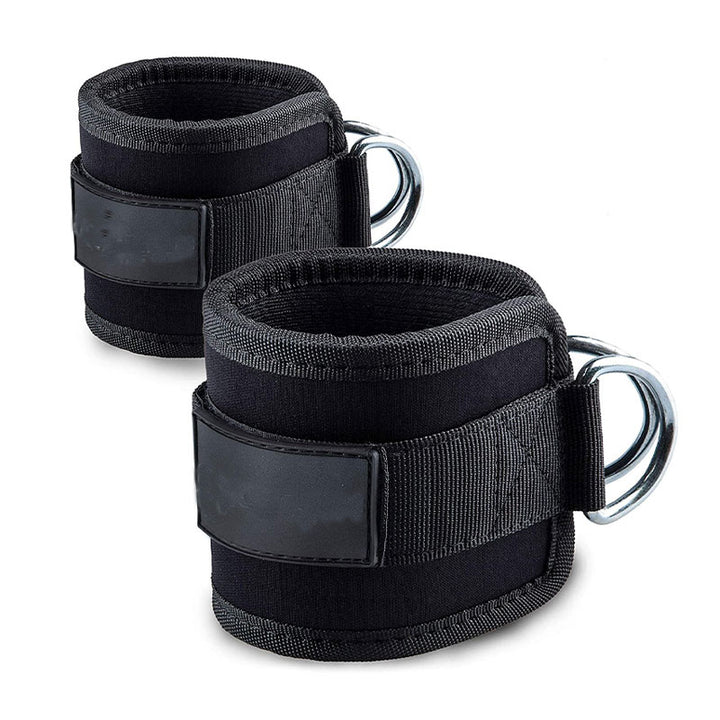 Premium Ankle Straps for Cable Machines – Adjustable, Breathable Fully Padded Ankle Cuffs for Leg Exercises, Workouts, and 