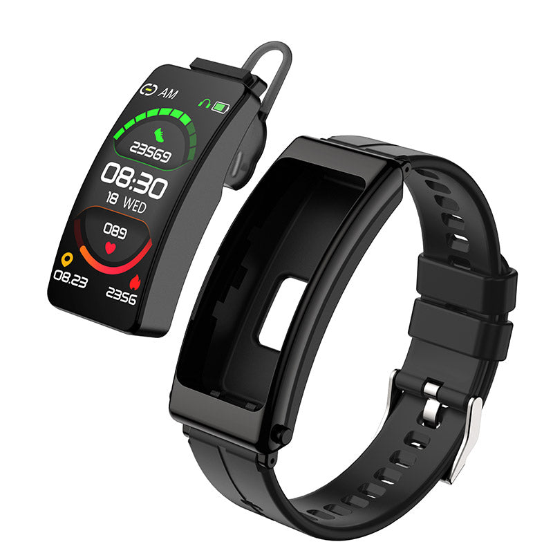 Premium Bluetooth Smart Fitness Watch – Heart Rate, Pedometer, Sports Tracker, Fitness Band for Men & Women, Talk Bluetooth 
