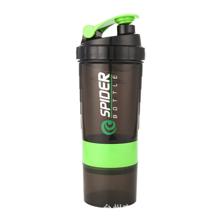 Premium 500ML Portable Protein Powder Shaker Bottle – High Capacity Sports Blender with Powder Case – Plastic Water Cup for Gym & Fitness – Modern, Leak-Proof Design
