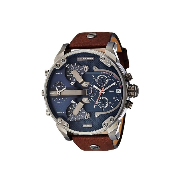 Premium Men's Sport Watch, Luxury Stainless Steel Analog Quartz, Fashionable Casual & Business Design, Large Dial, Calendar Feature, Elegant Gift for Men