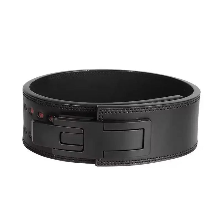 Premium 13MM Weight Lifting Belt with Lever Buckle – Heavy Duty Gym Powerlifting Belt for Men & Women, Competition Level 