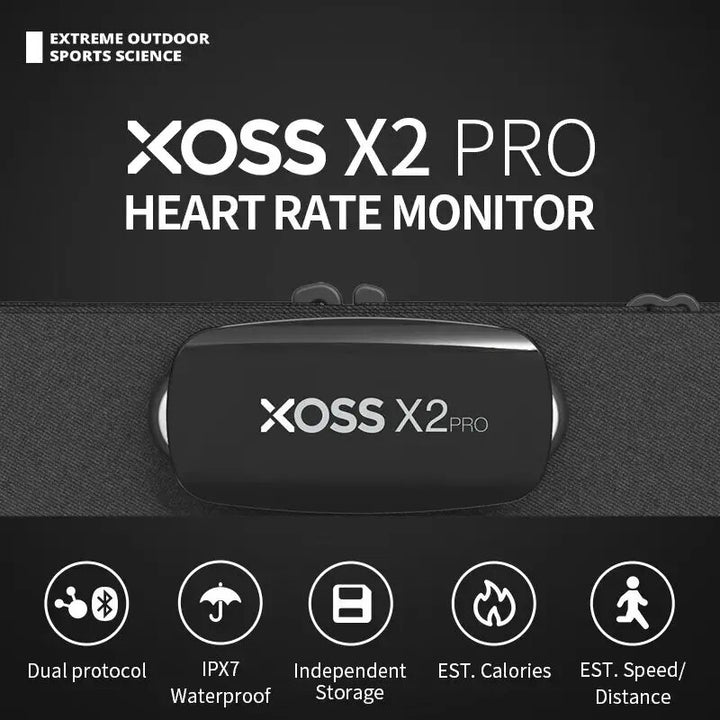Premium Heart Rate Monitor Sensor – Rechargeable Battery, Data Storage for Swimming, Running, Cycling, Fitness & Sailboat
