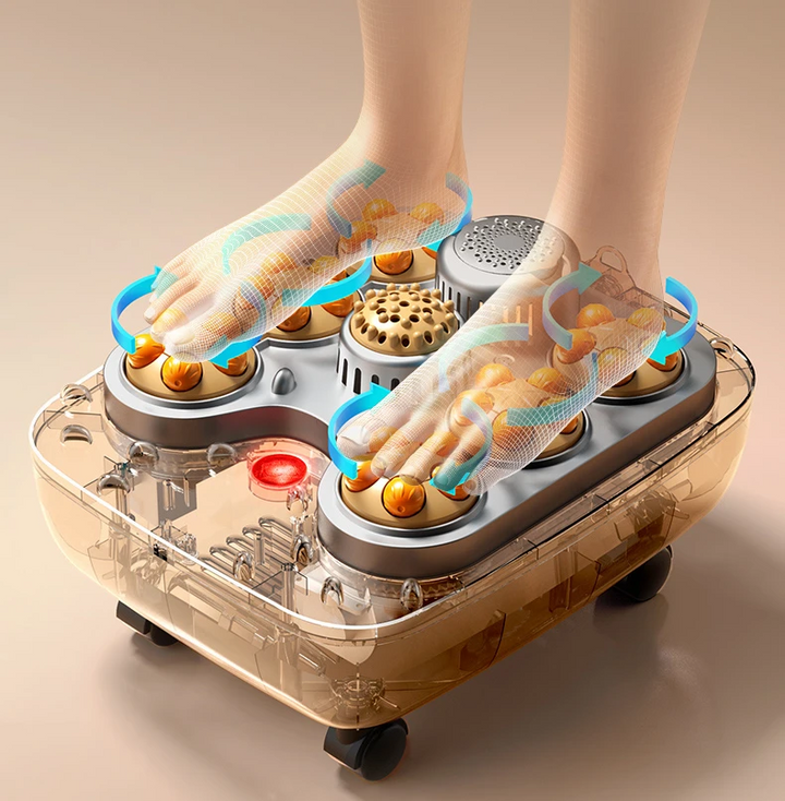 Premium Foot Spa Bath Massager with Heat, 12 Rollers, Digital Control, Pedicure Stone for Acupressure Shiatsu Massage, Foot Pain Relief, Adjustable Temperature, Home Foot Soak Therapy