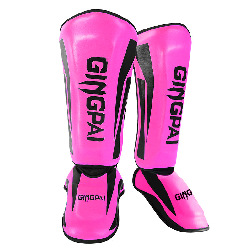 Premium Kickboxing Leg Guards – Muay Thai Ankle Protector, MMA Shin & Boxing Thickened Fighting Gear, Protective Ankle 