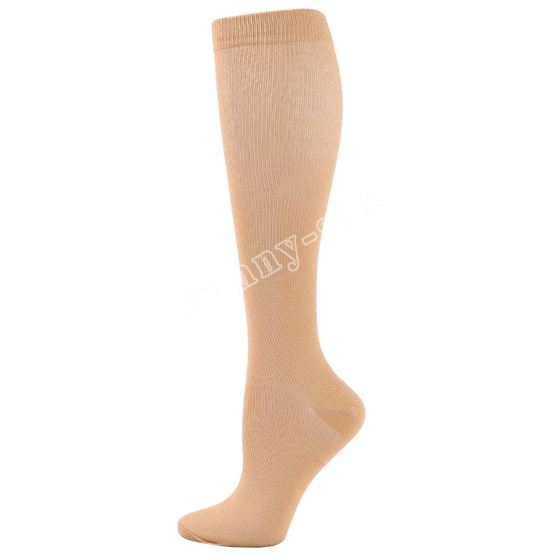 Premium Compression Socks for Men & Women – Elastic Sports, Running, Hiking, Pregnancy & Flight Socks for Varicose Veins, Swollen Legs, Marathon Support