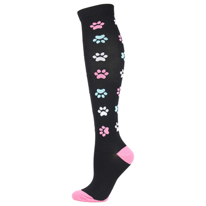Premium Cycling Compression Socks for Men & Women – Prevent Varicose Veins, Edema & Diabetes – Knee Support for Running,