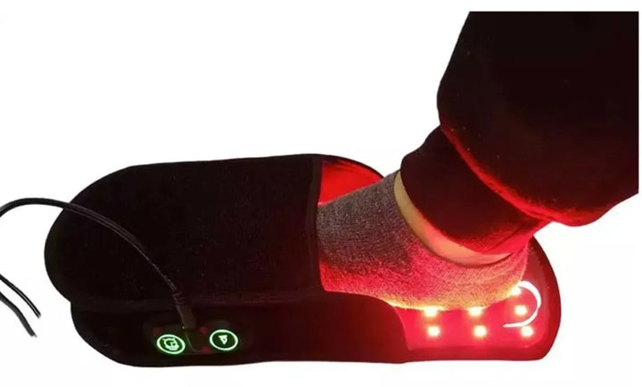 Premium Rechargeable Red Light Therapy Device for Feet – 460nm, 660nm, 850nm with Pulse – Treat Inflammation, Itchiness, and 