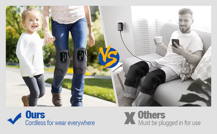 Premium Electrically Heated Shoulder Pads - USB Charging, 3 Heating Levels, 5000mAh Battery, Vibration Massage Device for Pain Relief and Muscle Relaxation