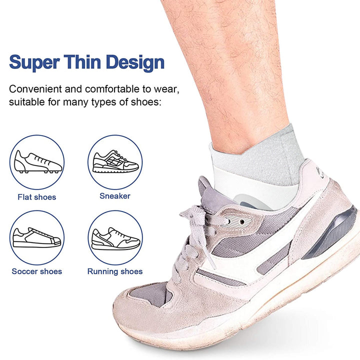 Premium Pressurized Bandage Ankle Support Brace – Elastic Foot Strap for Fitness, Sports, Gym, and Badminton – One Size Fit