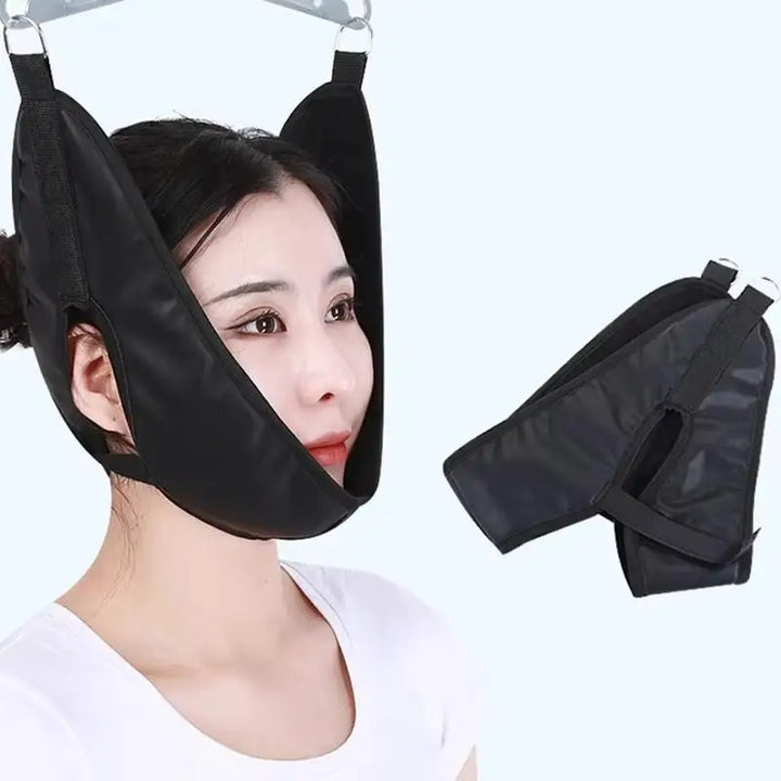 High-Quality Cervical Neck Traction Device for Home Use, Over-Door Neck Stretcher Hammock, Pain Relief & Spine Correction Brace for Physical Therapy