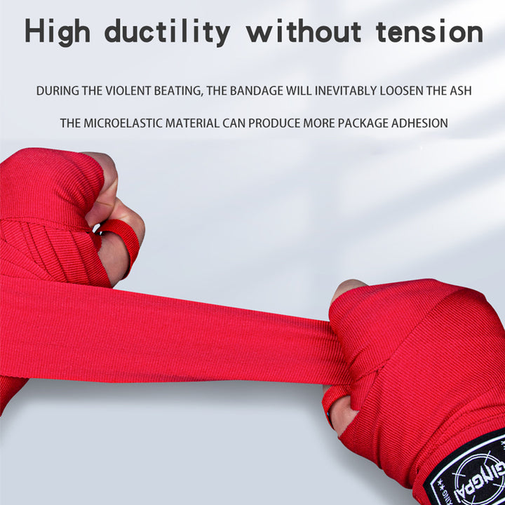 Premium Boxing Hand Wraps Inner Gloves – 180 Inch Elasticated Bandages with Thumb Loop, Wrist Protection for MMA, Muay Thai, 